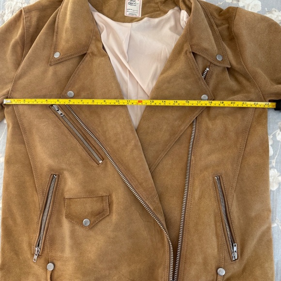 We the free jealousy suede Moto jacket - Picture 6 of 6